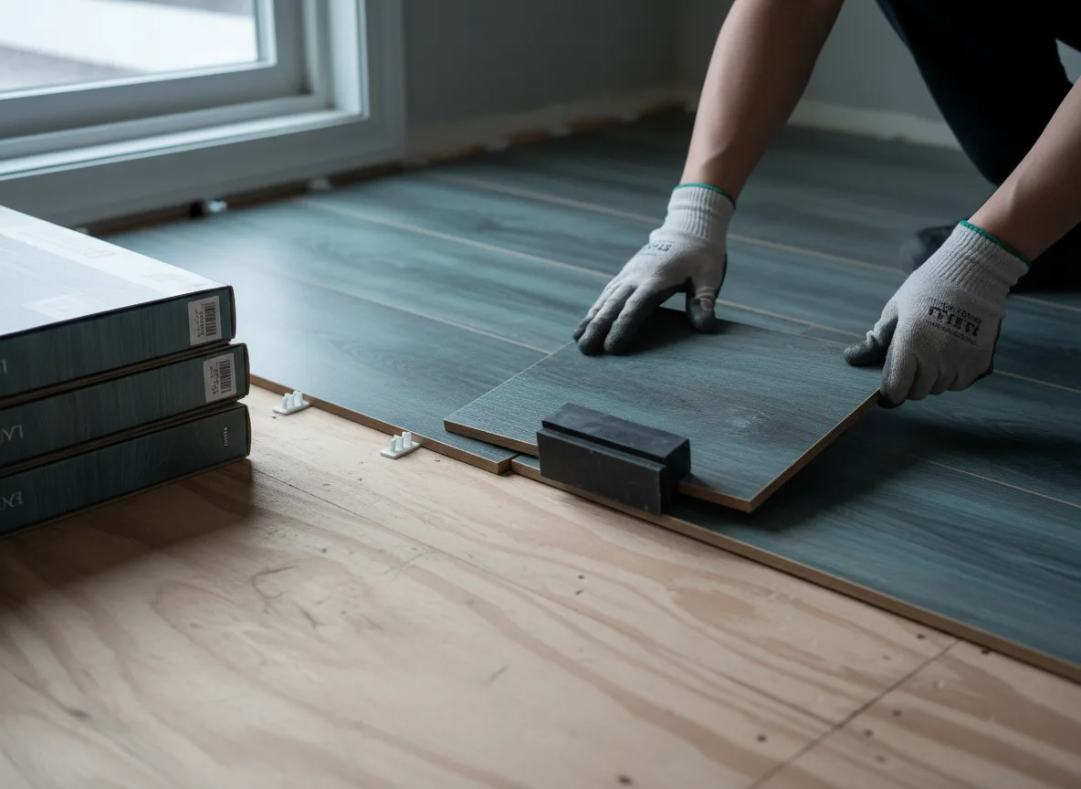 Luxury Vinyl Plank Installation company in Adams, ND
